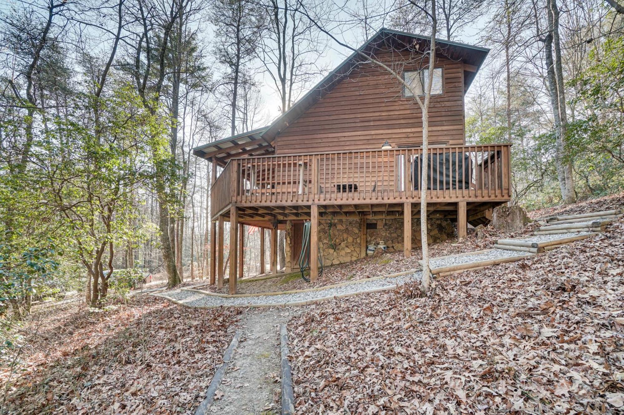 Sautee Nacoochee Mtn Paradise With Spacious Deck! Exterior photo